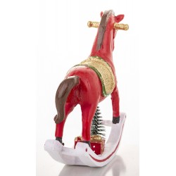 Figurka - Koń na biegunach