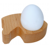 Drewniane podstawki do jajek - KONIE